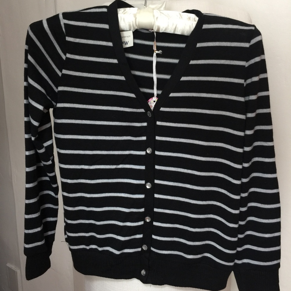 Poof Girl stripe sweater